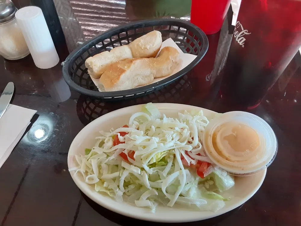 Salad with Breadsticks